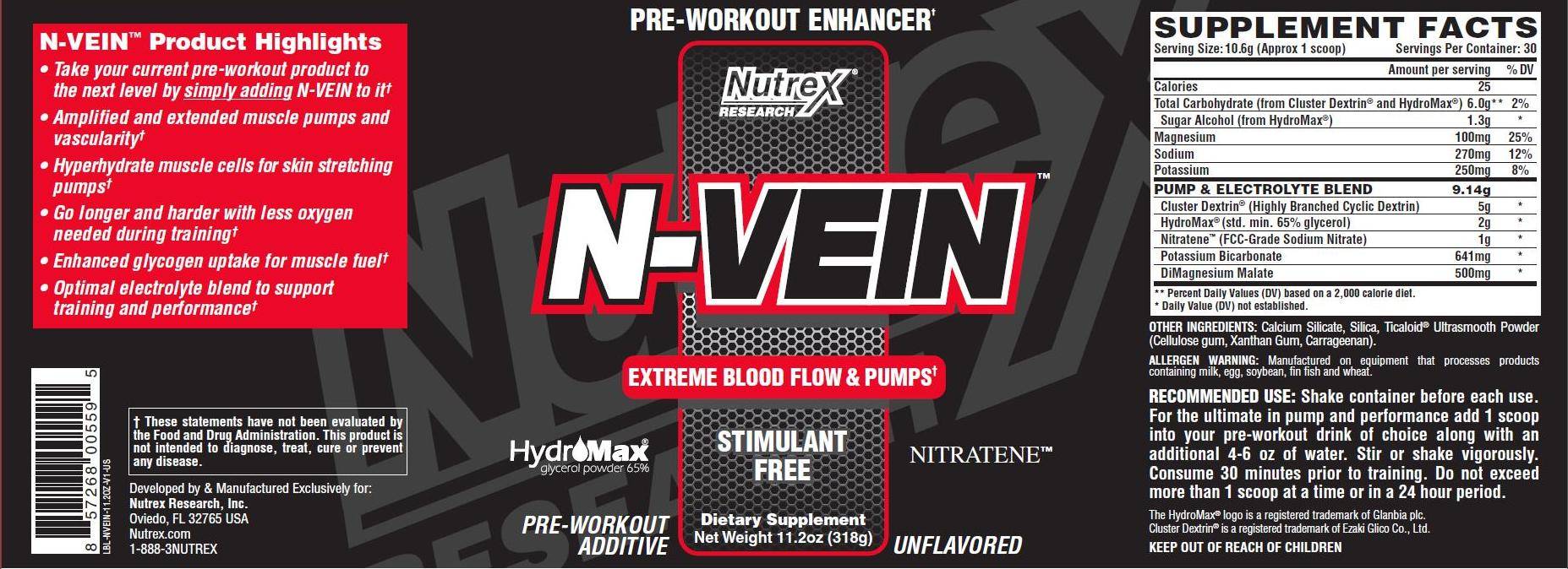 N-Vein label