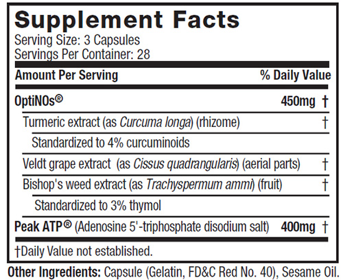Plasma Muscle Supplement Facts