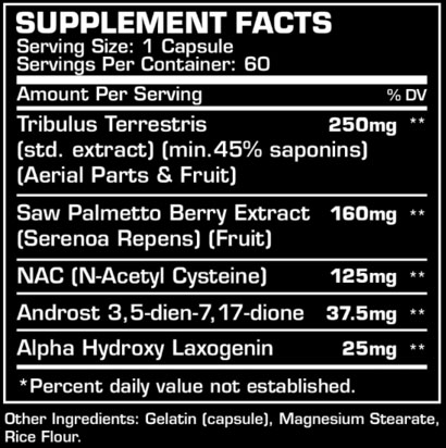 Cycle Reset Supplement Facts