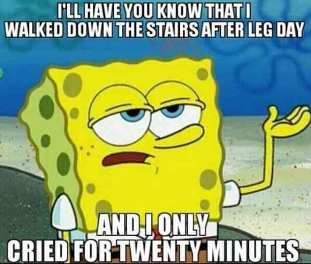 leg day workout meme 4