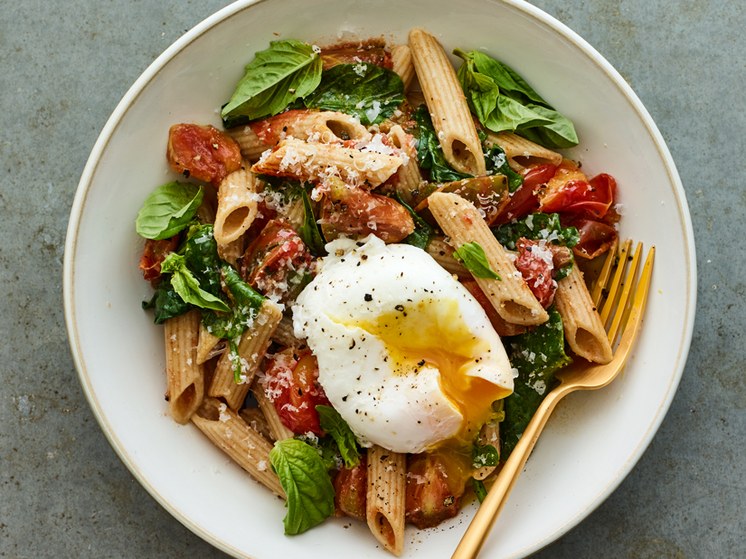 Spinach and Tomato Pasta