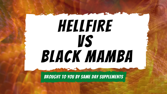 Hellfire vs black mamba banner
