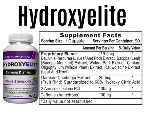 hydroxyelite product + Label