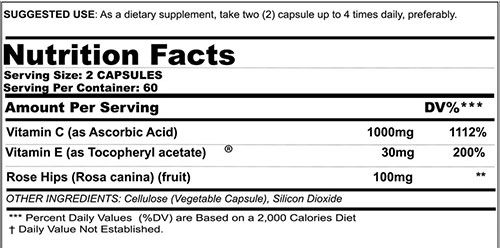 Genone Vitamin C Supplement Facts