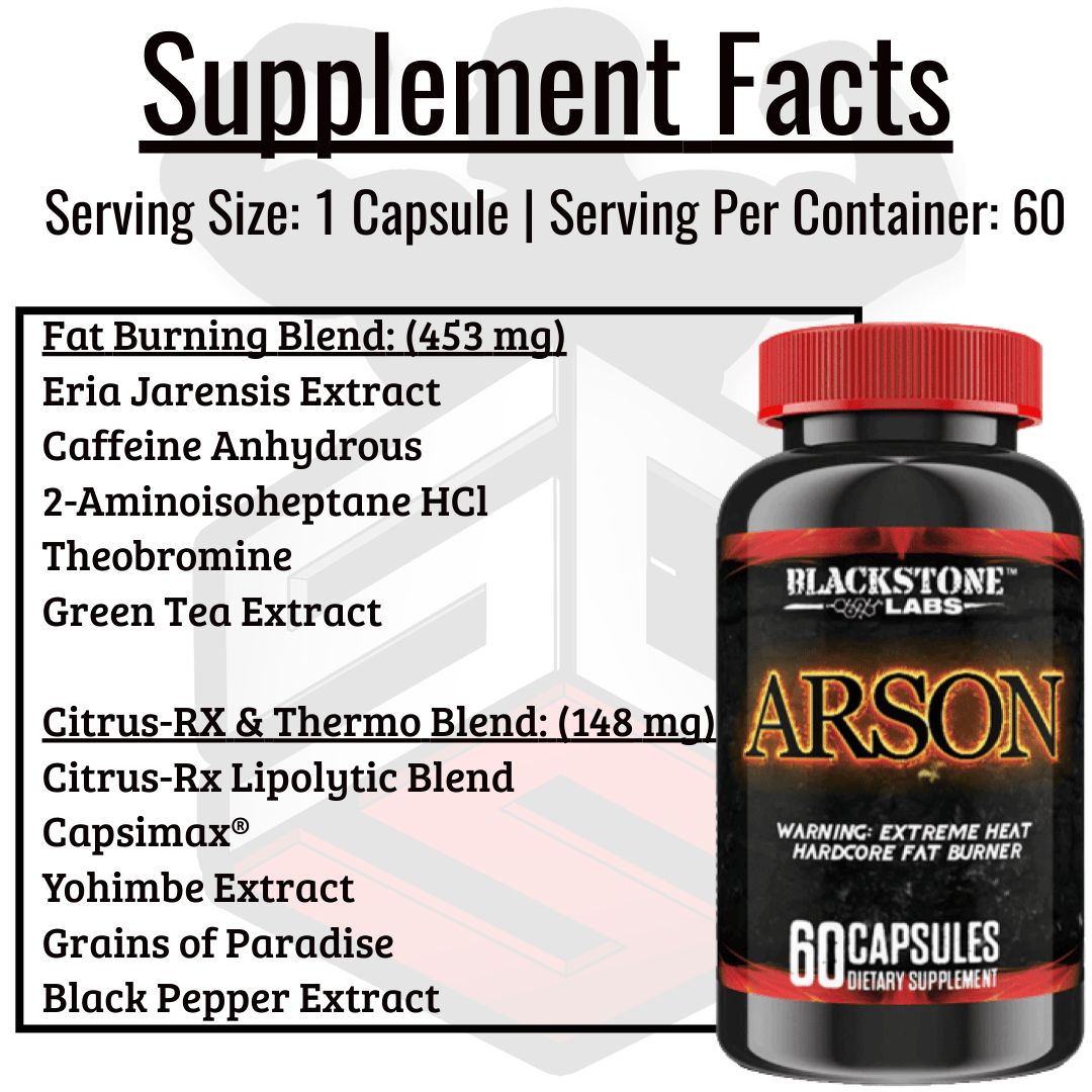 Arson Supplement Facts 