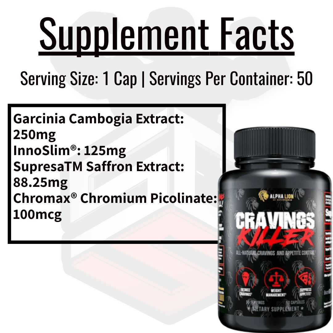 Cravings Killer Fat Burner Supplement Facts