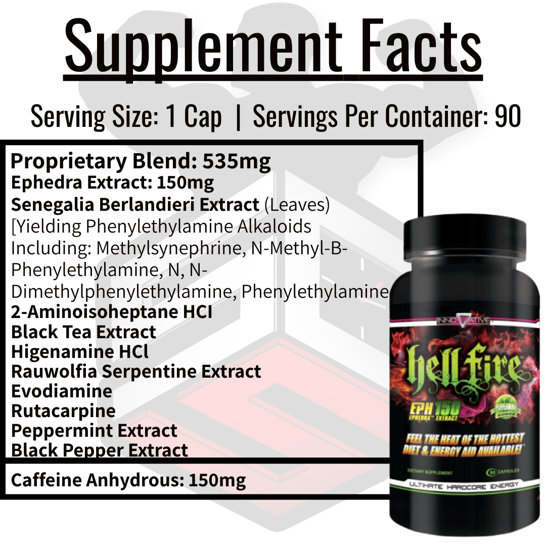 Hellfire Supplement Facts 