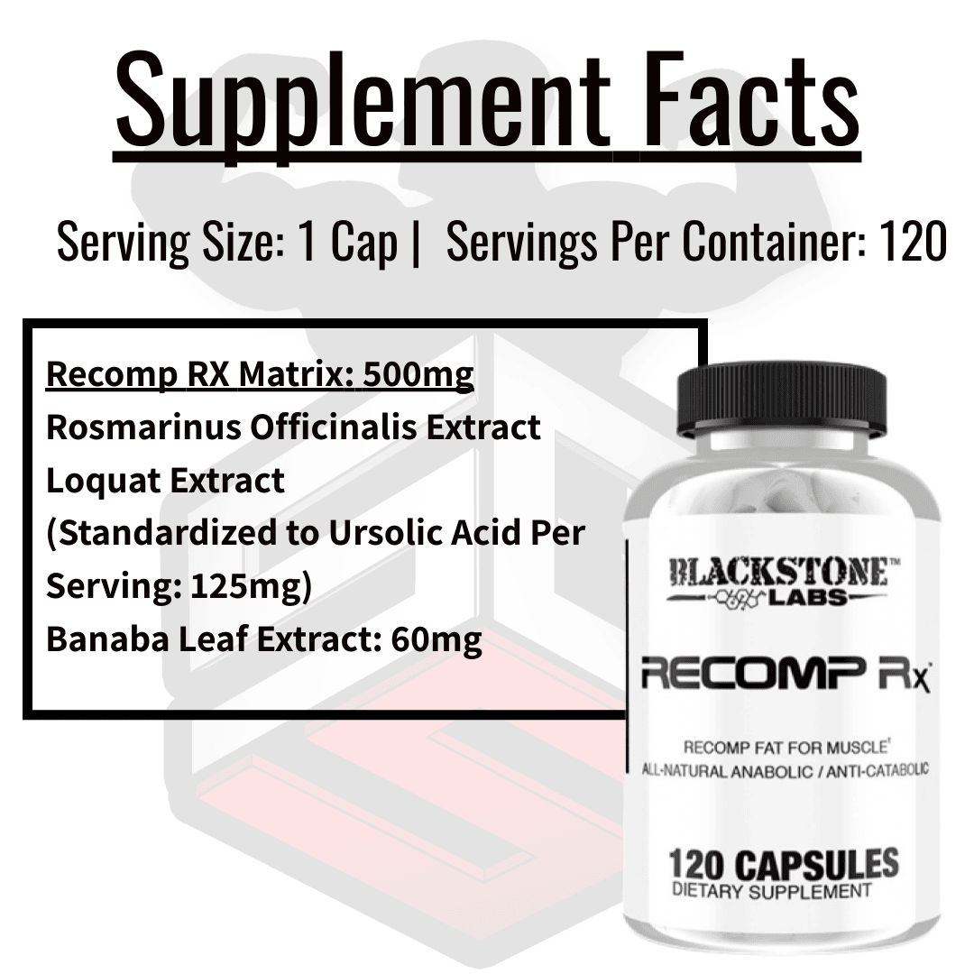 Recomp Rx Supplement Facts