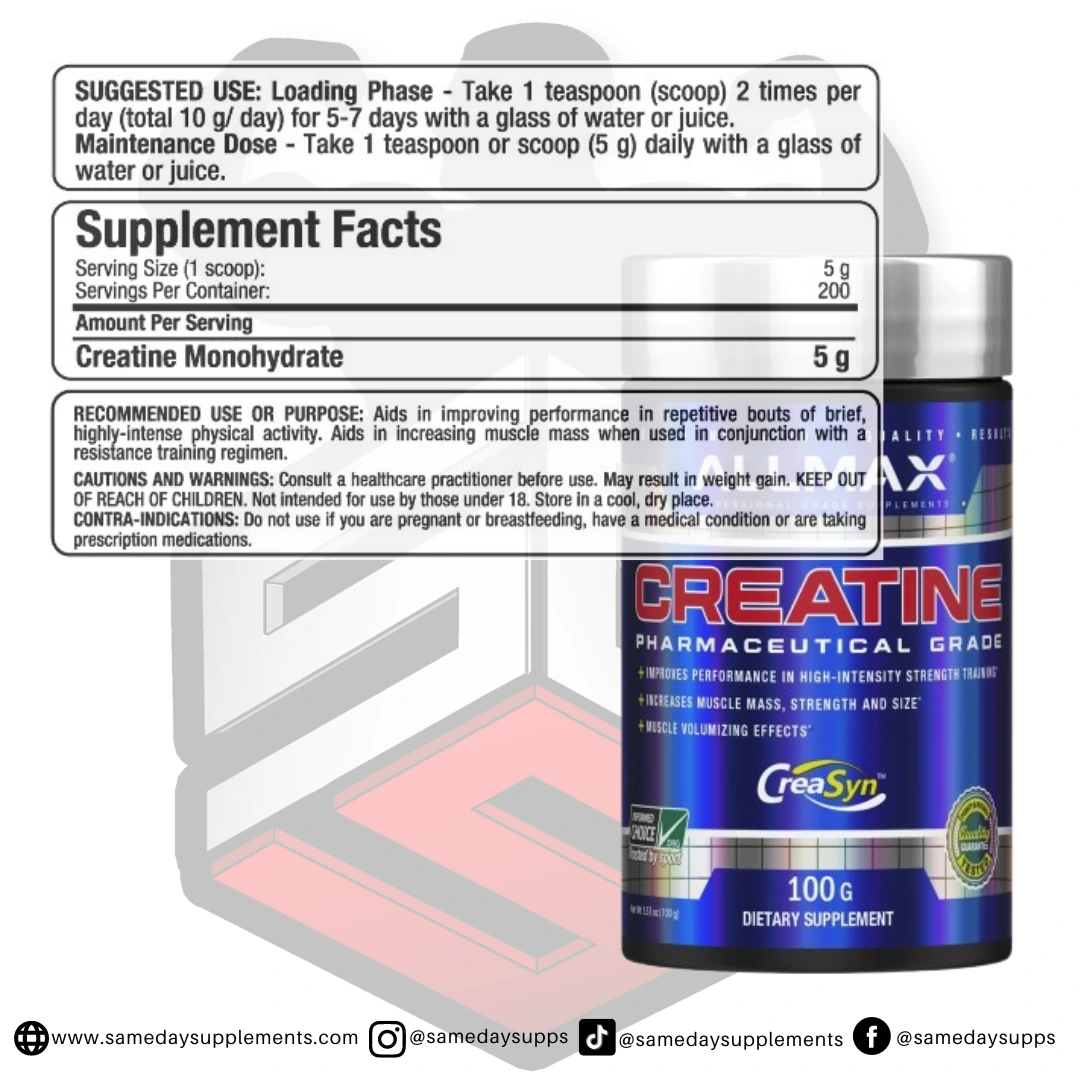 Allmax Creatine Monohydrate