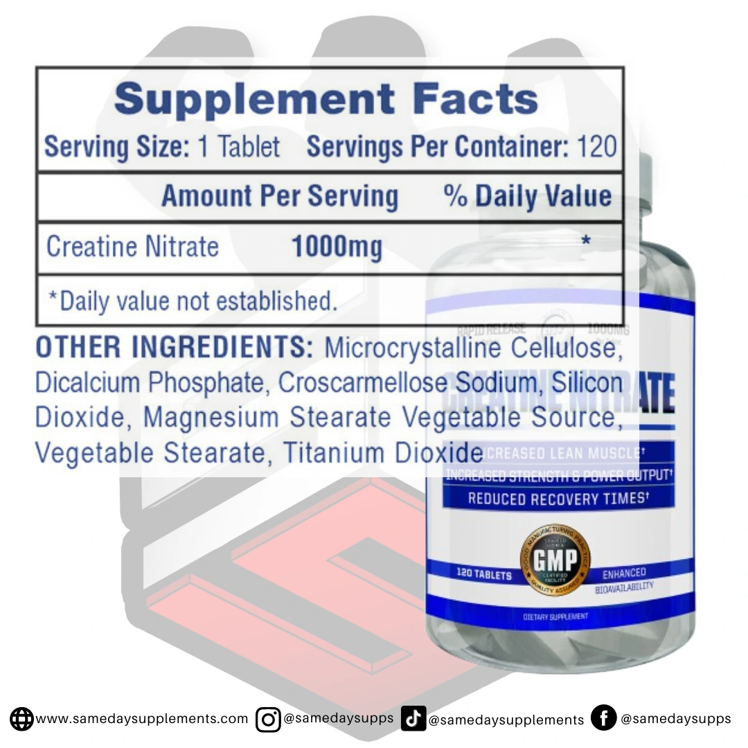 Hi-Tech Pharmaceuticals Creatine Nitrate