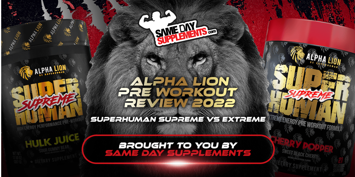 Alpha Lion SuperHuman Pre Workout Review Banner