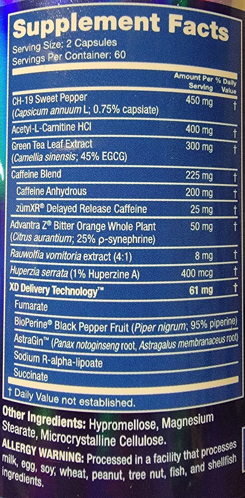 Blue Star Blade Ingredients