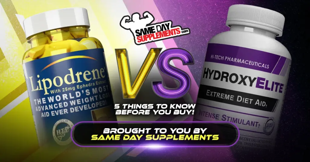 Lipodrene VS HydroxyElite Blog Banner