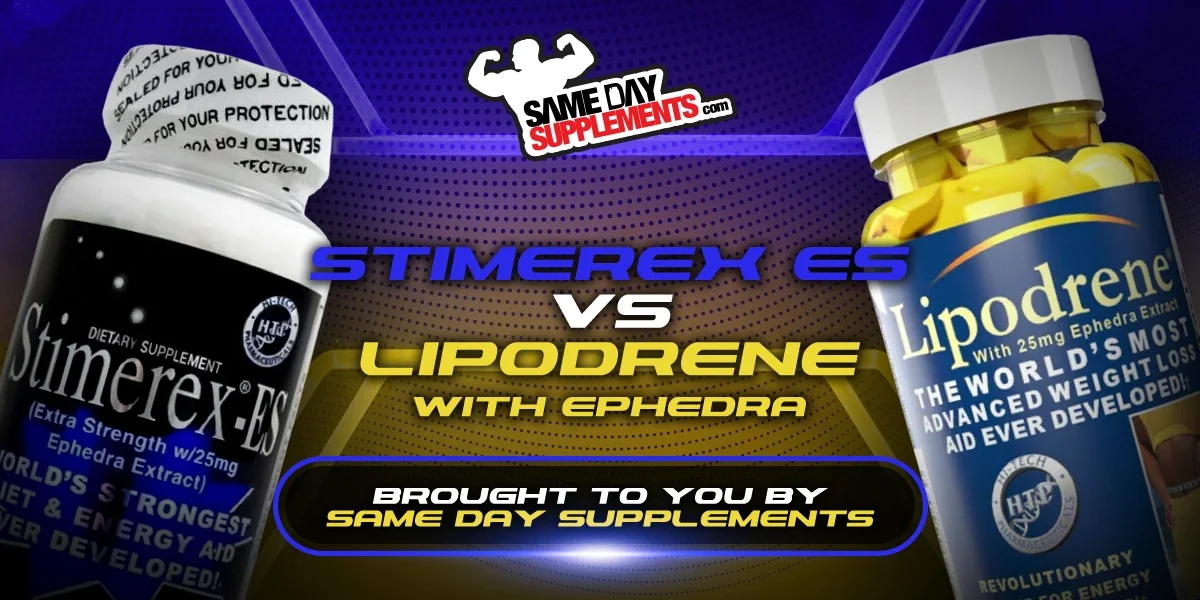 Stimerex vs Lipodrene Blog Banner