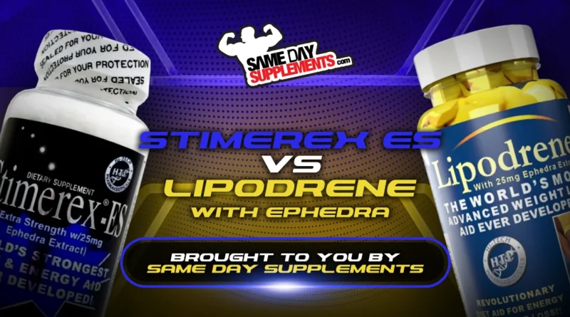 Stimerex vs Lipodrene Blog Banner