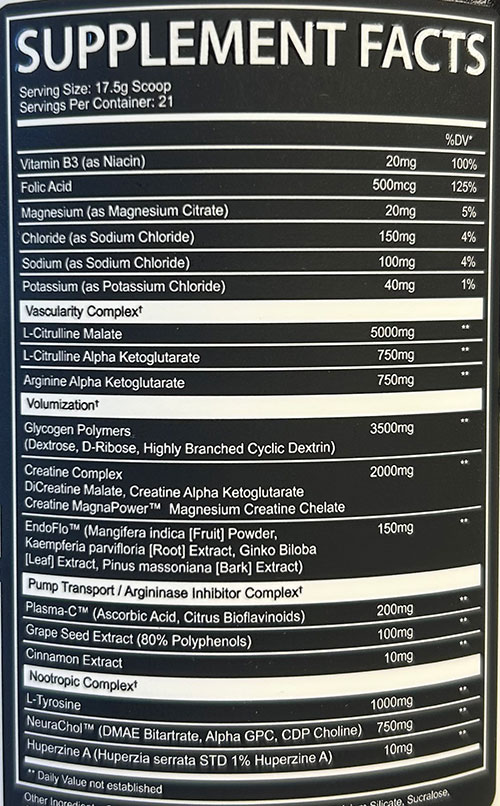 AfterDark EPO Supplement Facts V2 Image