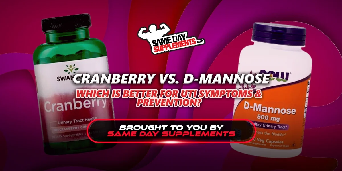 Cranberry vs DMannose Banner