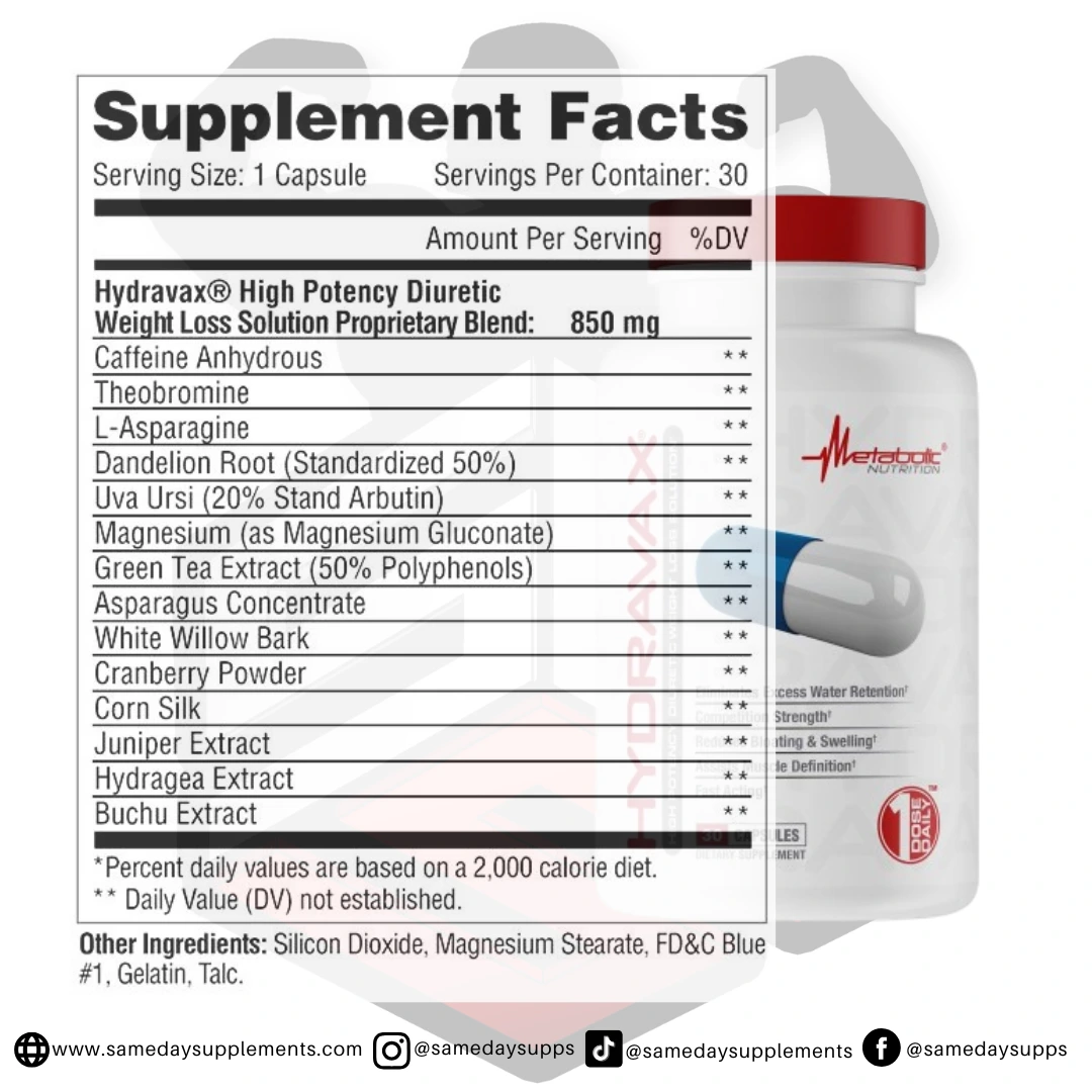 Metabolic Nutrition Hydravax